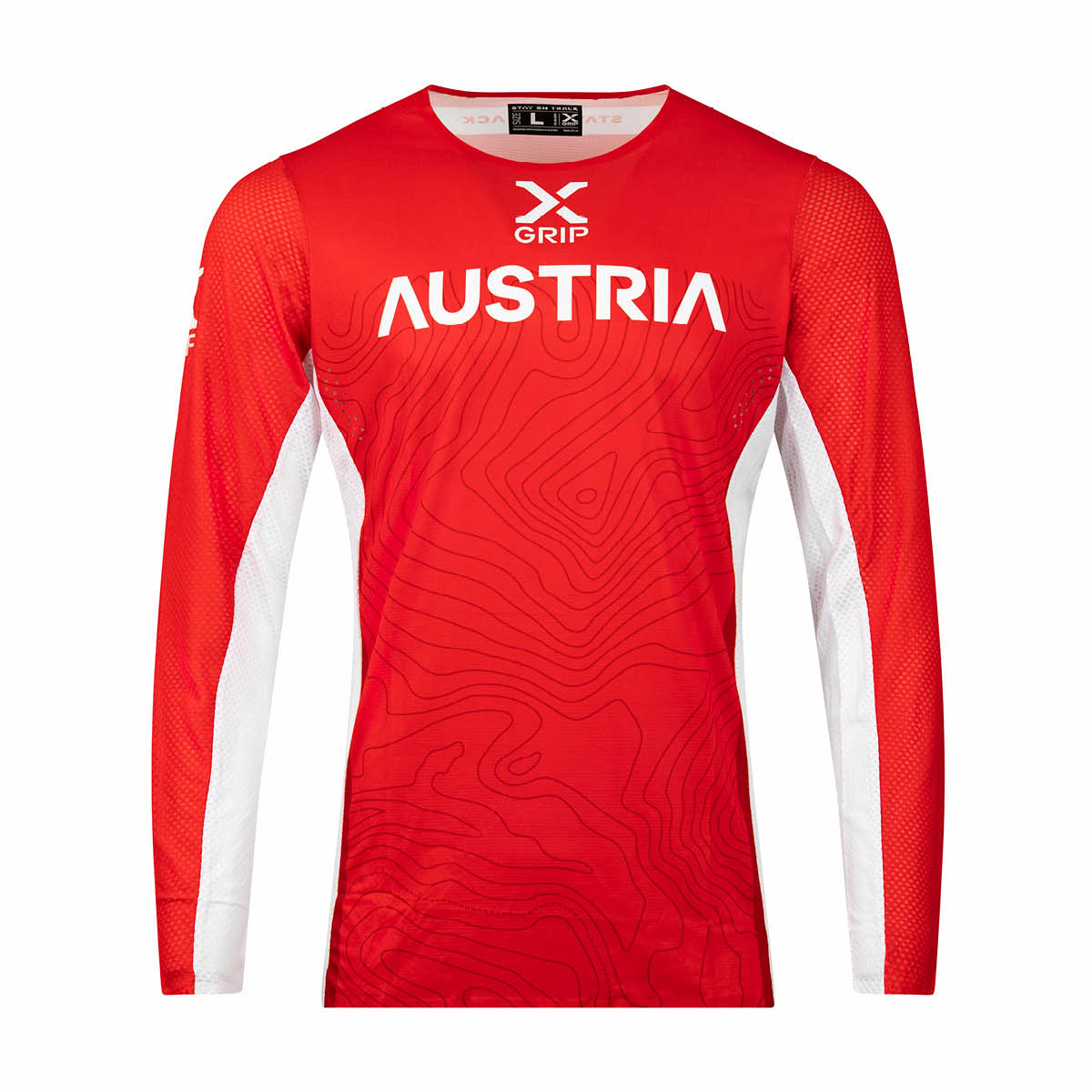 X-GRIP Motocross Jersey Tungsten